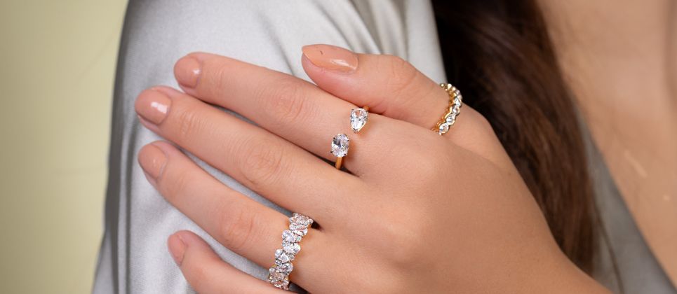 Styling Tips on Stacking Diamond Rings
