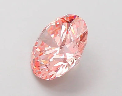 2.00ct Round Lab Grown Diamond (Fancy Intense Pink, Clarity VS2, Cut ID, IGI)
