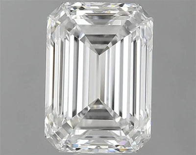 1.24ct Emerald Lab Grown Diamond (Colour D, Clarity VVS1, IGI Certified)