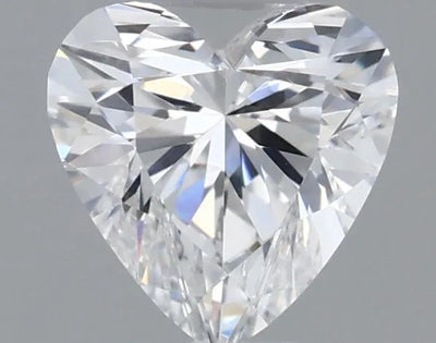 0.51ct Heart Lab Grown Diamond (Colour D, Clarity VVS2, IGI Certified)