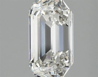 3.01ct Emerald Lab Grown Diamond (Colour G, Clarity VS2, IGI Certified)