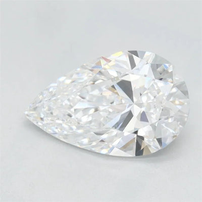 1.00ct Pear Lab Grown Diamond (Colour D, Clarity IF, IGI)