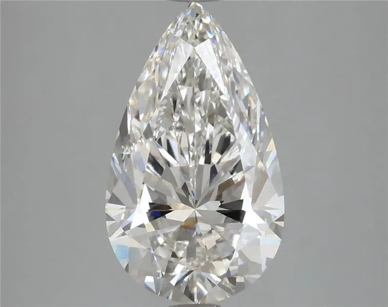 3.06ct Pear Lab Grown Diamond (Colour G, Clarity VVS2, IGI)