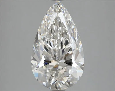 3.06ct Pear Lab Grown Diamond (Colour G, Clarity VVS2, IGI)