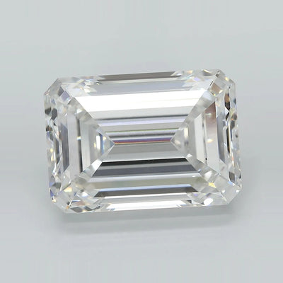 17.32ct Emerald Lab Grown Diamond (Colour F, Clarity VS1, IGI Certified)