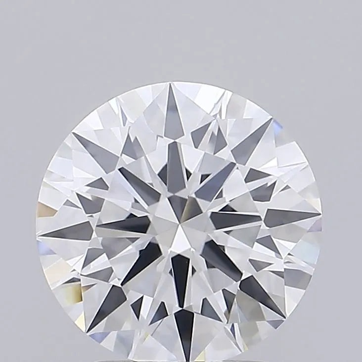 2.59ct Round Lab Grown Diamond (Colour D, Clarity IF, Cut ID, IGI Certified)