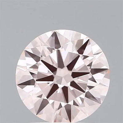 1.51ct Round Lab Grown Diamond (Fancy Pink, Clarity VS1, Cut ID, IGI)