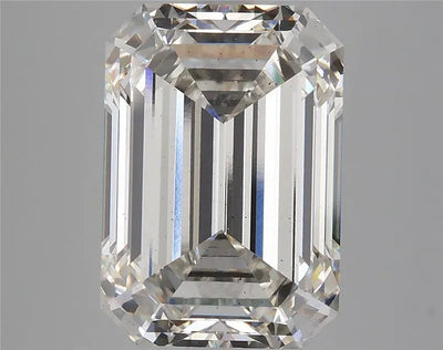 6.31ct Emerald Lab Grown Diamond (Colour G, Clarity VS2, IGI Certified)