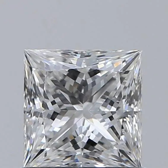 0.70ct Square Natural Diamond (Colour E, Clarity SI1, Cut VG, GIA Certified)