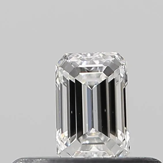 0.12ct Emerald Natural Diamond (Colour E, Clarity VS2, Cut VG, IGI Certified)