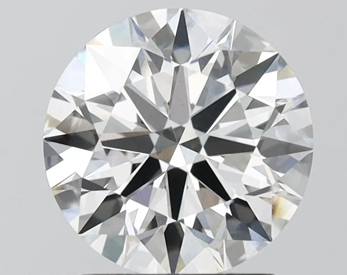 2.02ct Round Lab Grown Diamond (Colour E, Clarity VVS2, Cut ID, IGI Certified)