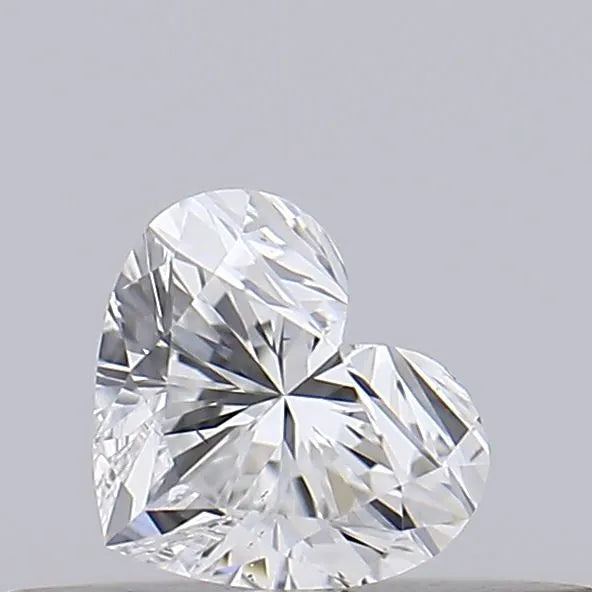 0.19ct Heart Natural Diamond (Colour E, Clarity SI1, GIA Certified)