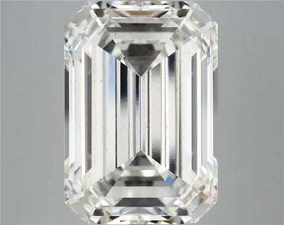 11.71ct Emerald Lab Grown Diamond (Colour G, Clarity VS2, IGI Certified)