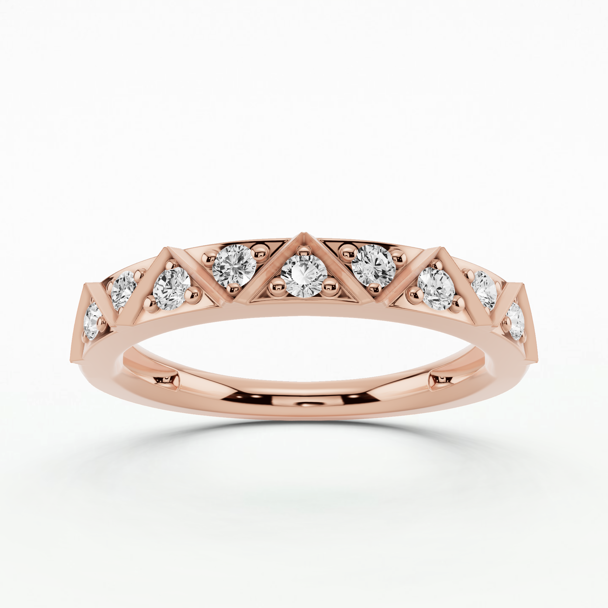 Sparkling Peak Lab Grown Diamond Fashion Band-Round – Dream Diamonds ...