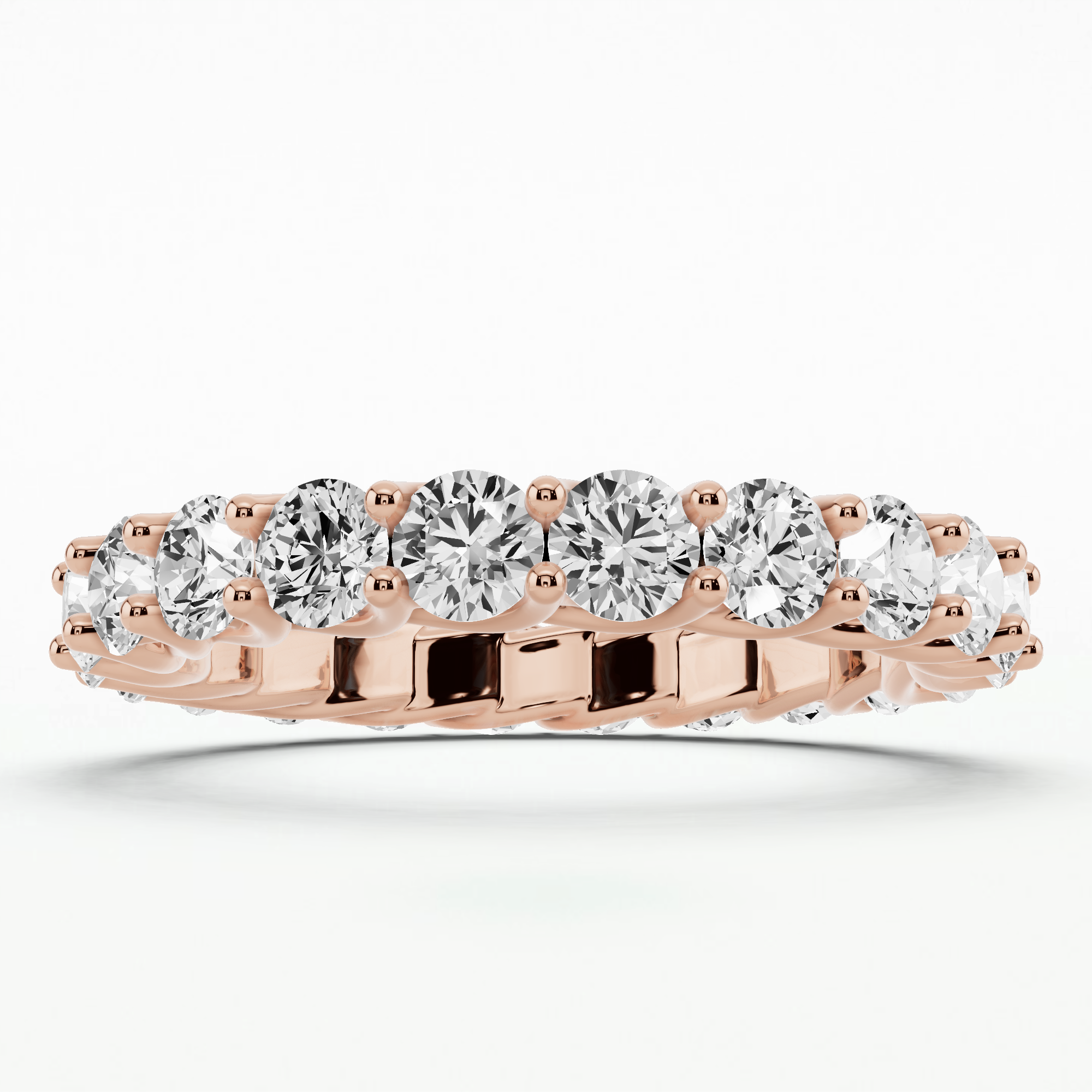 Alexis Intertwined Lab Grown Diamond Full Eternity Band-Round – Dream ...