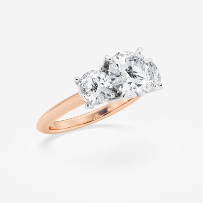 @SKU:LGD-TXR08040-HWP4~#carat_4.10#diamond-quality_fg,-vs2+#metal_18k-white-head/rose-gold-shank